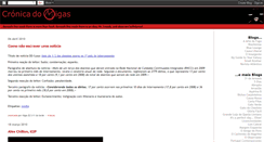 Desktop Screenshot of cronicadomigas.blogspot.com