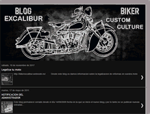 Tablet Screenshot of bikerexcalibur.blogspot.com
