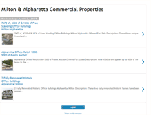 Tablet Screenshot of alpharettacommercial.blogspot.com