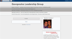 Desktop Screenshot of gavopoulosgroup.blogspot.com