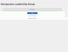 Tablet Screenshot of gavopoulosgroup.blogspot.com