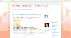 Desktop Screenshot of ladyvols.blogspot.com