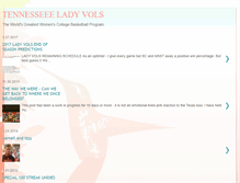 Tablet Screenshot of ladyvols.blogspot.com