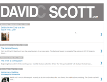 Tablet Screenshot of davidcscott.blogspot.com