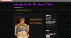 Desktop Screenshot of mandraketattoostudios.blogspot.com