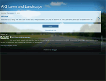 Tablet Screenshot of aig-lawn.blogspot.com