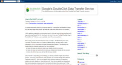 Desktop Screenshot of doubleclickdatatransfer.blogspot.com