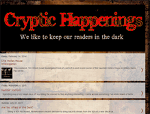 Tablet Screenshot of cryptichappenings.blogspot.com