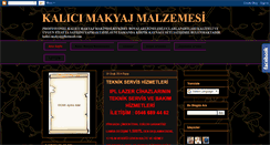 Desktop Screenshot of kalicimakyajmalzemeleri.blogspot.com