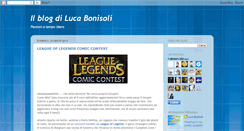 Desktop Screenshot of lucabonisoli.blogspot.com
