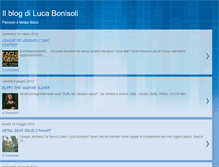 Tablet Screenshot of lucabonisoli.blogspot.com