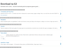 Tablet Screenshot of downloadg3.blogspot.com