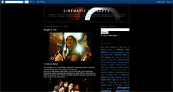 Desktop Screenshot of cinematiconcepts.blogspot.com