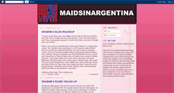 Desktop Screenshot of maidsinargentina.blogspot.com