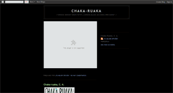 Desktop Screenshot of chakaruaka.blogspot.com