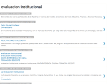 Tablet Screenshot of evaluacioninstitucional.blogspot.com