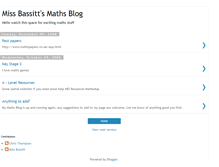 Tablet Screenshot of missbassittsmathsblog.blogspot.com