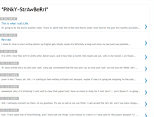 Tablet Screenshot of pinkystrawberri.blogspot.com