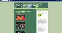 Desktop Screenshot of guarumahonduras.blogspot.com