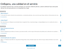 Tablet Screenshot of cinespera.blogspot.com