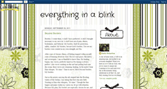 Desktop Screenshot of everythinginablink.blogspot.com