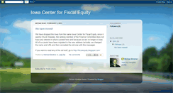 Desktop Screenshot of iowafiscalequity.blogspot.com