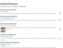 Tablet Screenshot of earthentreasuresblog.blogspot.com