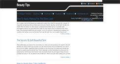 Desktop Screenshot of beautytiptou.blogspot.com