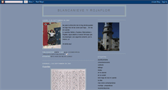 Desktop Screenshot of blancanieveyrojaflor.blogspot.com