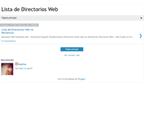 Tablet Screenshot of directorioswebgratuitos.blogspot.com