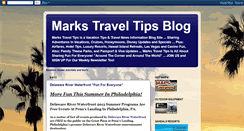 Desktop Screenshot of markstraveltipsblog.blogspot.com