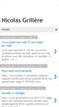 Mobile Screenshot of nicolas-grillere.blogspot.com