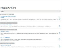 Tablet Screenshot of nicolas-grillere.blogspot.com