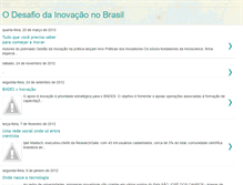 Tablet Screenshot of odesafiodainovaonobrasil.blogspot.com