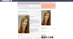 Desktop Screenshot of aliceosborn.blogspot.com