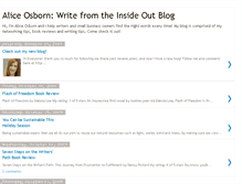 Tablet Screenshot of aliceosborn.blogspot.com