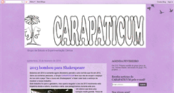 Desktop Screenshot of carapaticum.blogspot.com