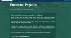 Desktop Screenshot of encuestaspagadasi.blogspot.com