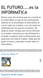 Mobile Screenshot of elfuturoeslainformatica.blogspot.com