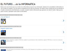 Tablet Screenshot of elfuturoeslainformatica.blogspot.com