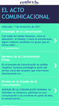 Mobile Screenshot of elactocomunicacional.blogspot.com