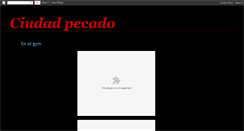 Desktop Screenshot of ciudadpecado.blogspot.com