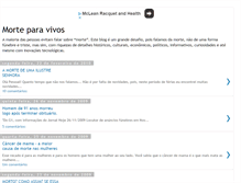 Tablet Screenshot of morteparavivos.blogspot.com