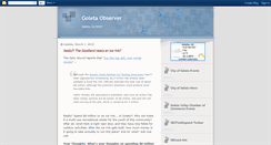 Desktop Screenshot of goletaobserver.blogspot.com