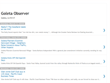 Tablet Screenshot of goletaobserver.blogspot.com