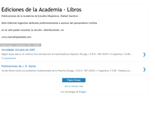 Tablet Screenshot of edicionesdelaacademialibros.blogspot.com