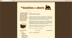 Desktop Screenshot of lasbatallitasdelabuelo.blogspot.com