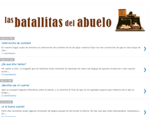 Tablet Screenshot of lasbatallitasdelabuelo.blogspot.com