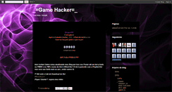 Desktop Screenshot of gamehackerpw.blogspot.com