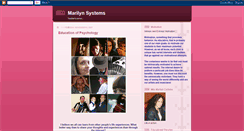 Desktop Screenshot of marilynsarea.blogspot.com